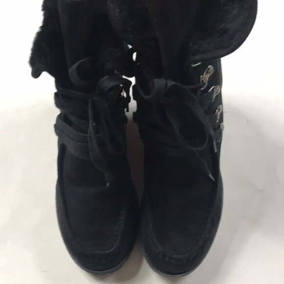 CALL IT SPRING BLACK BOOTS SHOES SIZE 10 - Picture 15 of 16